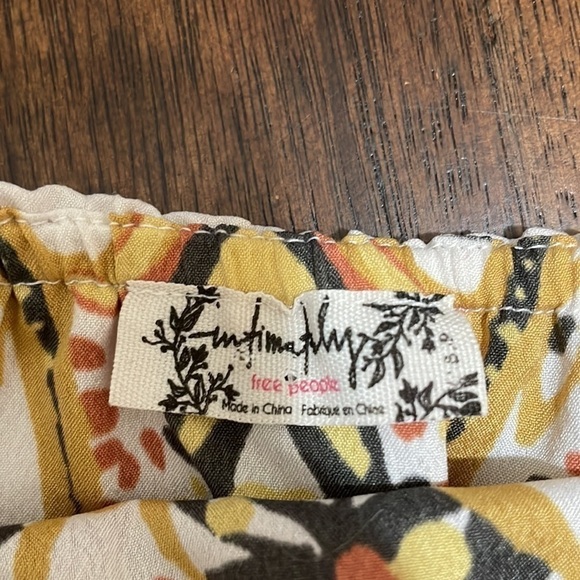 INTIMATELY free people flowy ruffle tube top - Picture 9 of 11